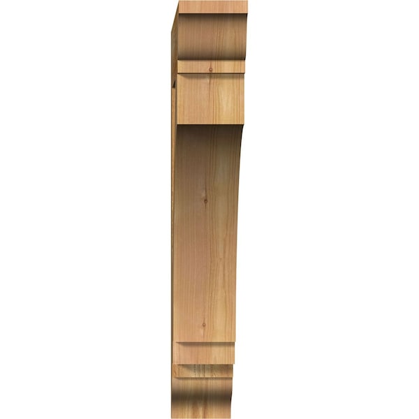 Imperial Traditional Rough Sawn Bracket, Western Red Cedar, 4W X 22D X 26H